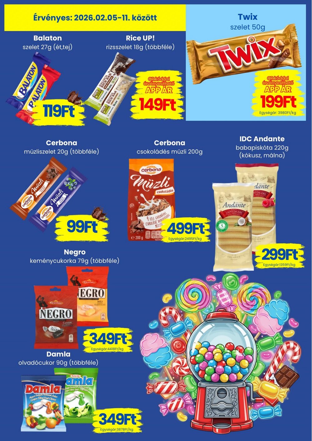 Magnetic áruházak akciós újság 2026.02.05-től - 4. oldal.