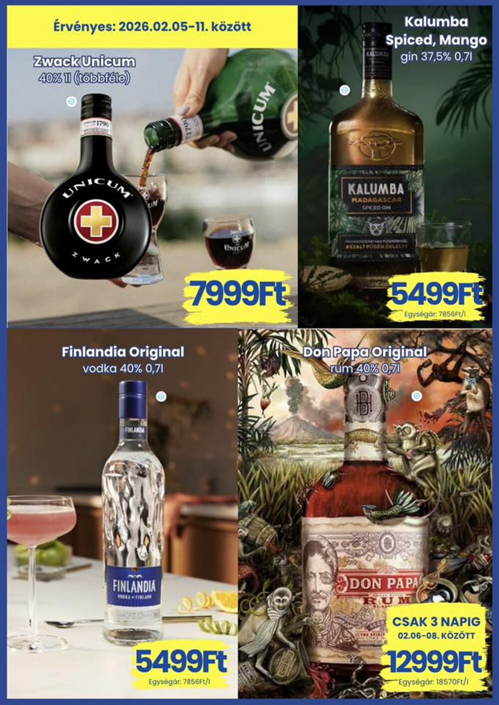 Magnetic áruházak akciós újság 2026.02.05-től - 8. oldal.