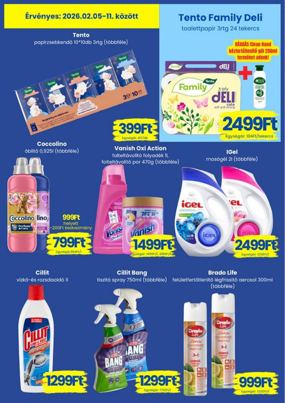 Magnetic áruházak akciós újság 2026.02.05-től - 9. oldal.