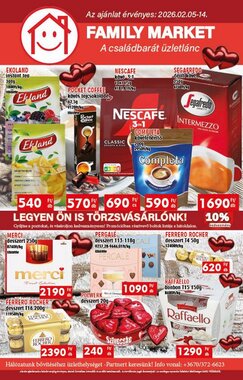 Family Market akciós újság 2026.02.05-től