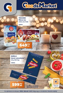 Goods Market akciós újság 2026.02.05-től