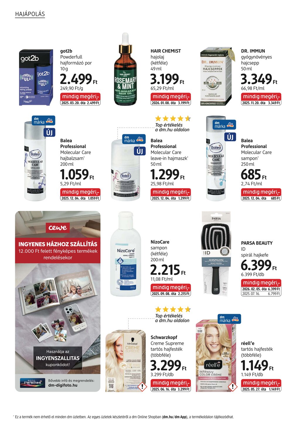DM drogéria akciós újság 2026.02.05-től - 16. oldal.