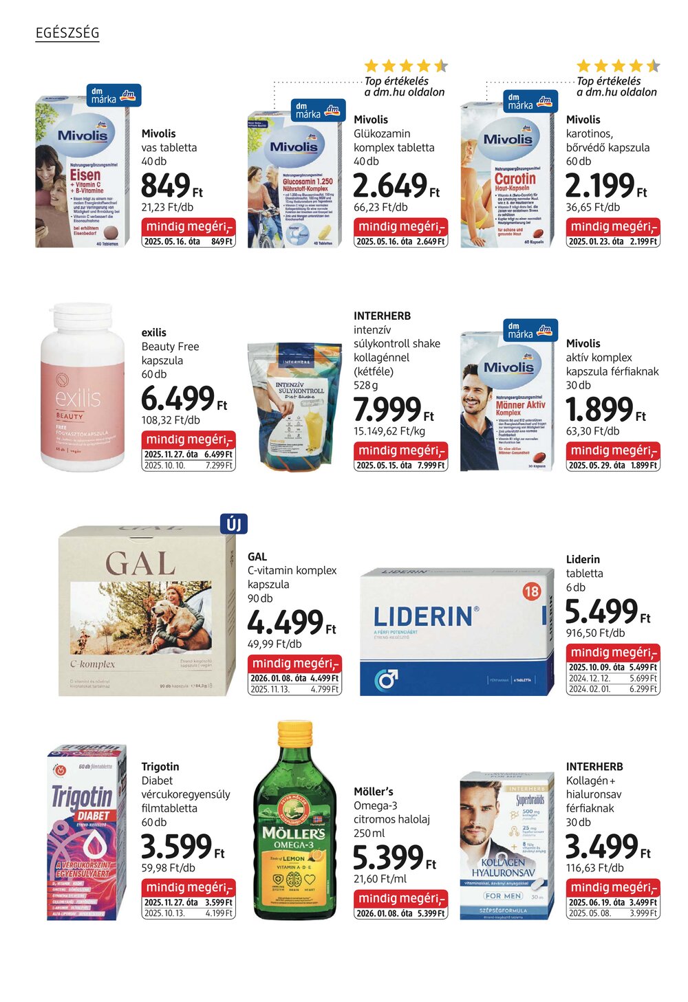 DM drogéria akciós újság 2026.02.05-től - 8. oldal.