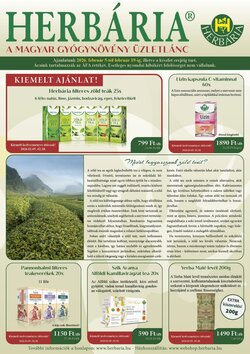 Herbária akciós újság 2026.02.05-től