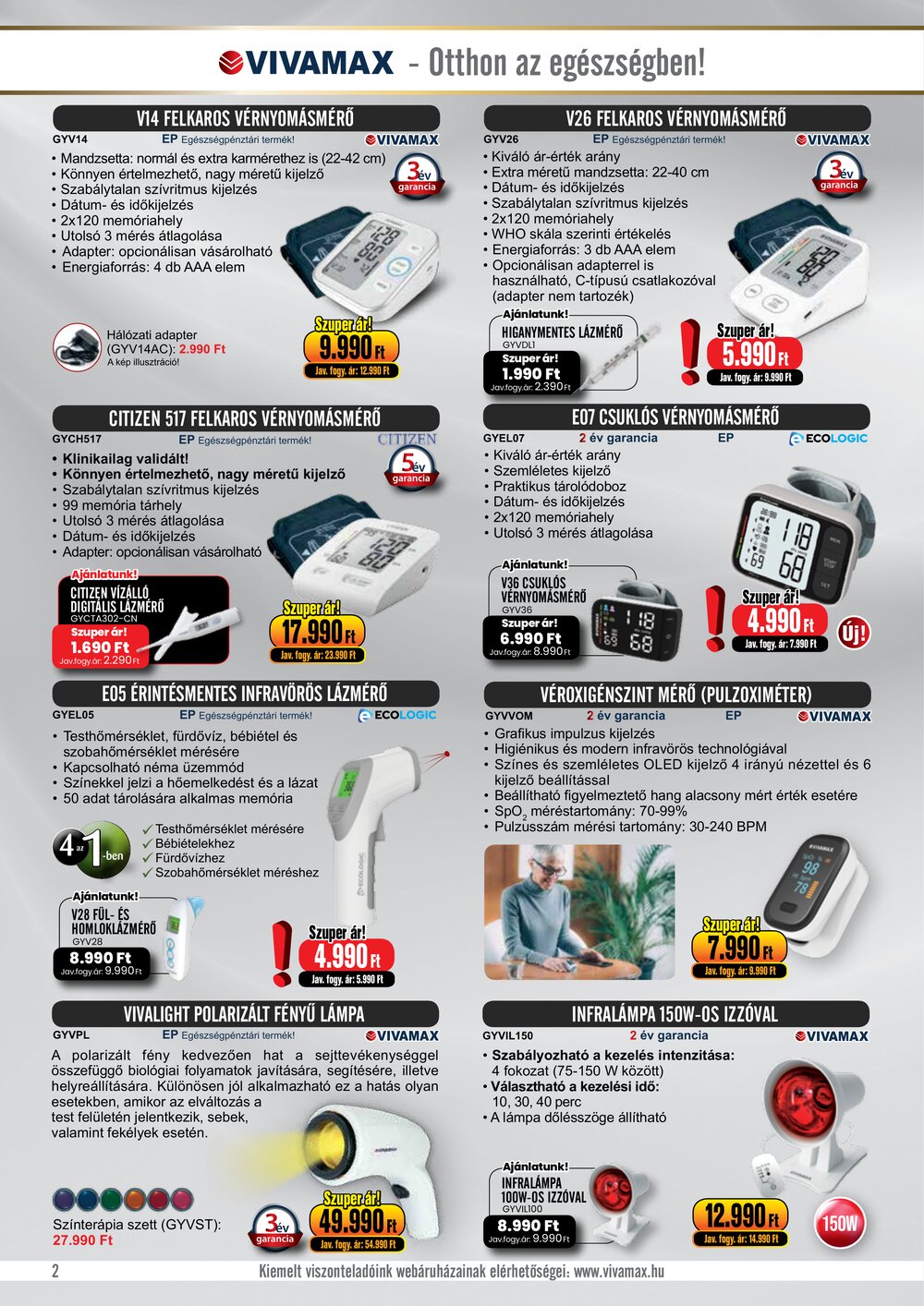 Vivamax akciós újság 2026.02.05-től - 2. oldal.