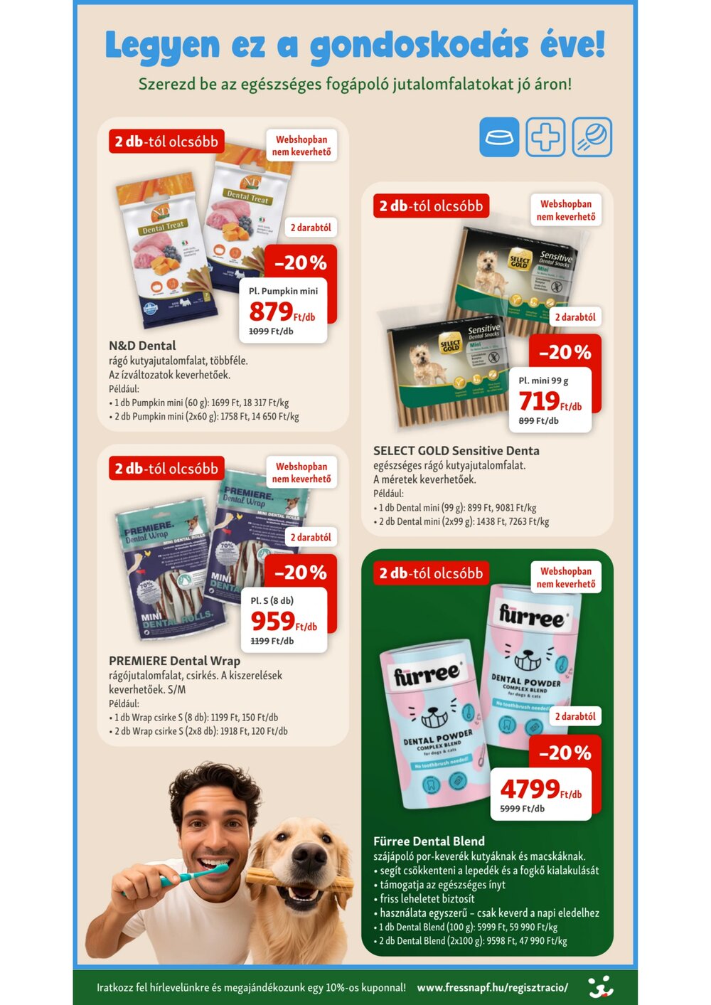 Fressnapf akciós újság 2026.02.05-től - 12. oldal.