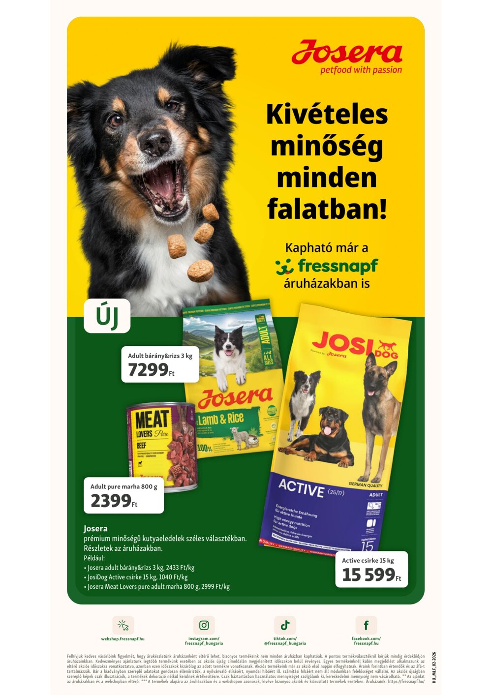 Fressnapf akciós újság 2026.02.05-től - 18. oldal.
