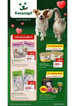 Fressnapf akciós újság 2026.02.05-től