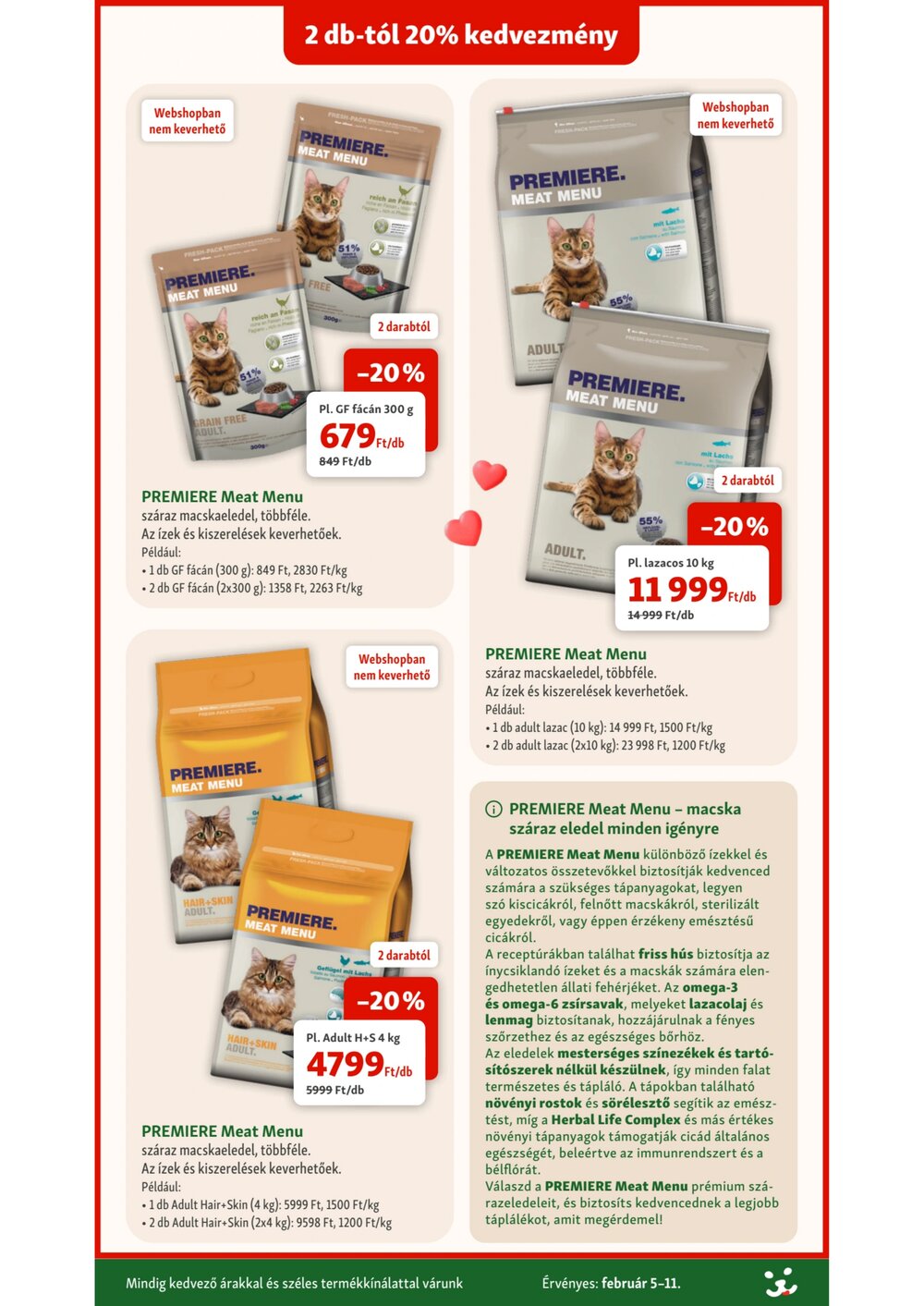 Fressnapf akciós újság 2026.02.05-től - 6. oldal.