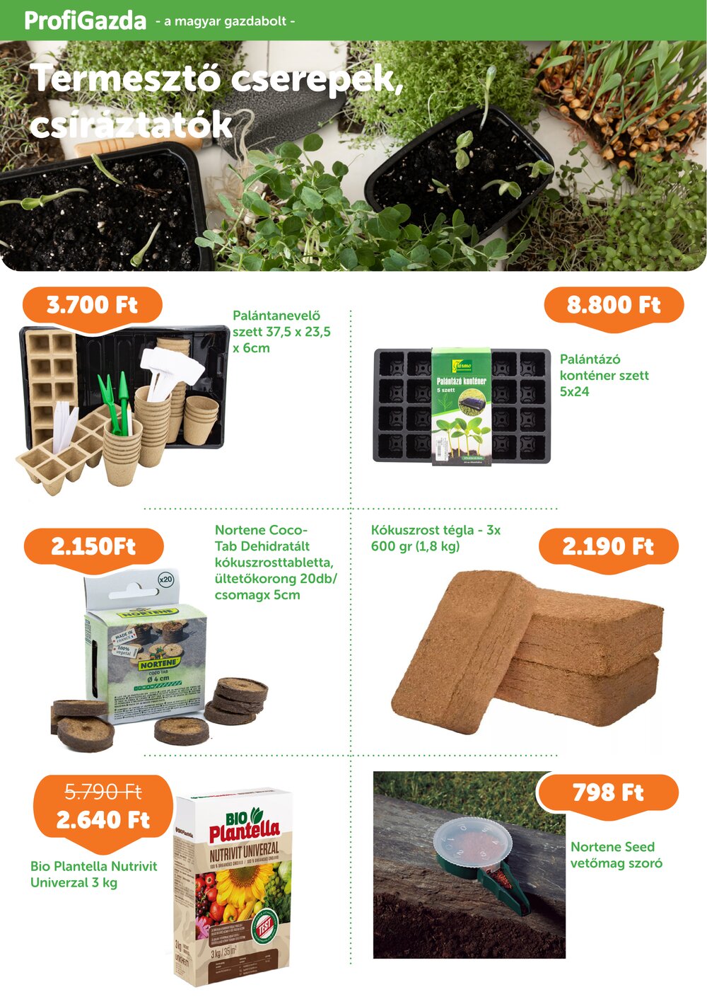 Profigazda akciós újság 2026.02.10-től - 2. oldal.