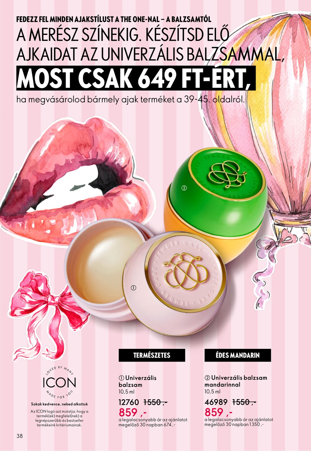 Oriflame akciós újság 2026.02.11-től - 38. oldal.