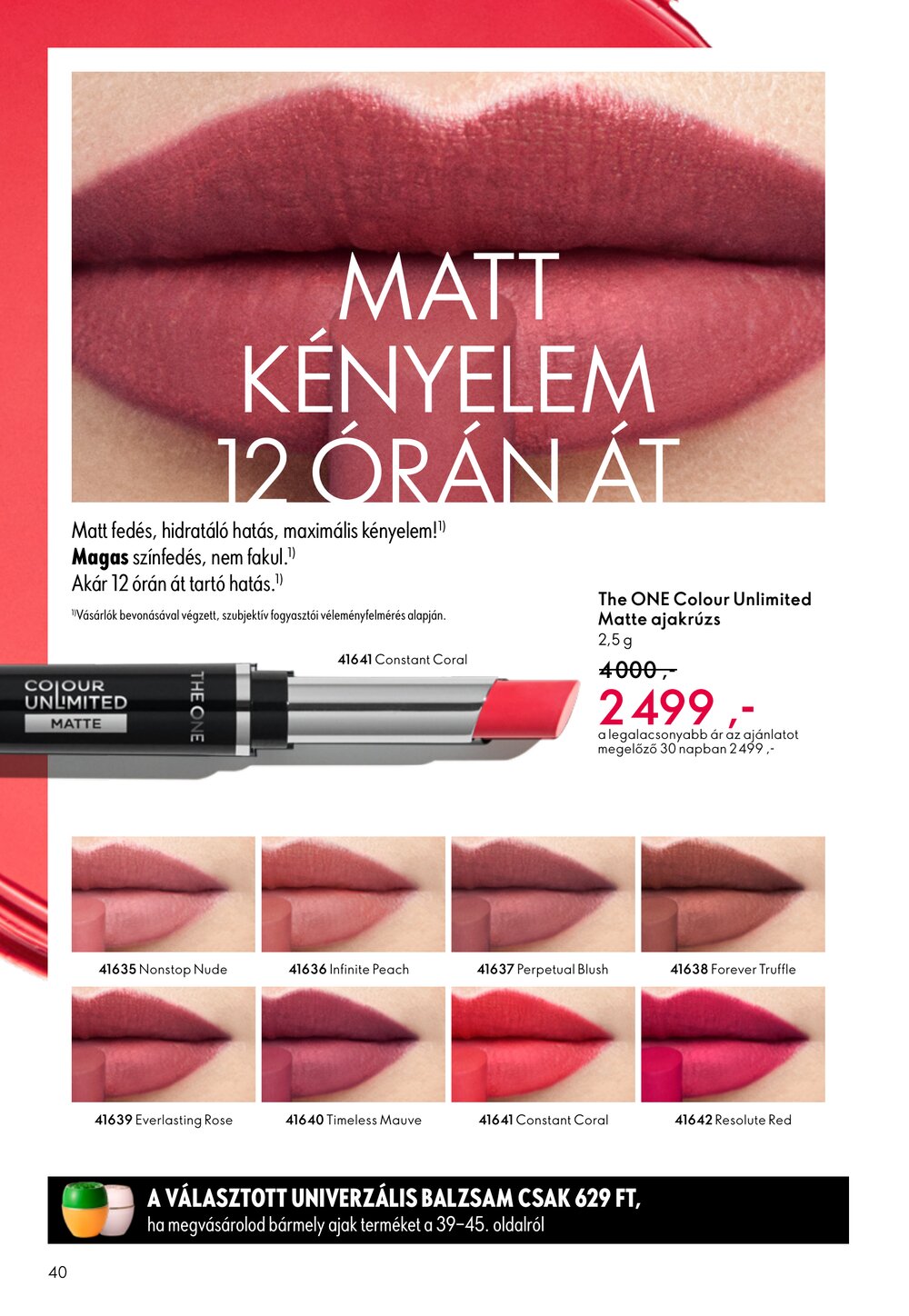 Oriflame akciós újság 2026.02.11-től - 40. oldal.