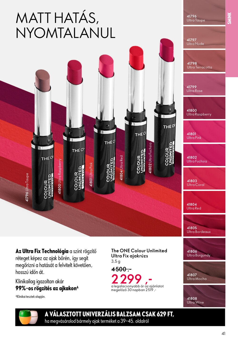 Oriflame akciós újság 2026.02.11-től - 41. oldal.