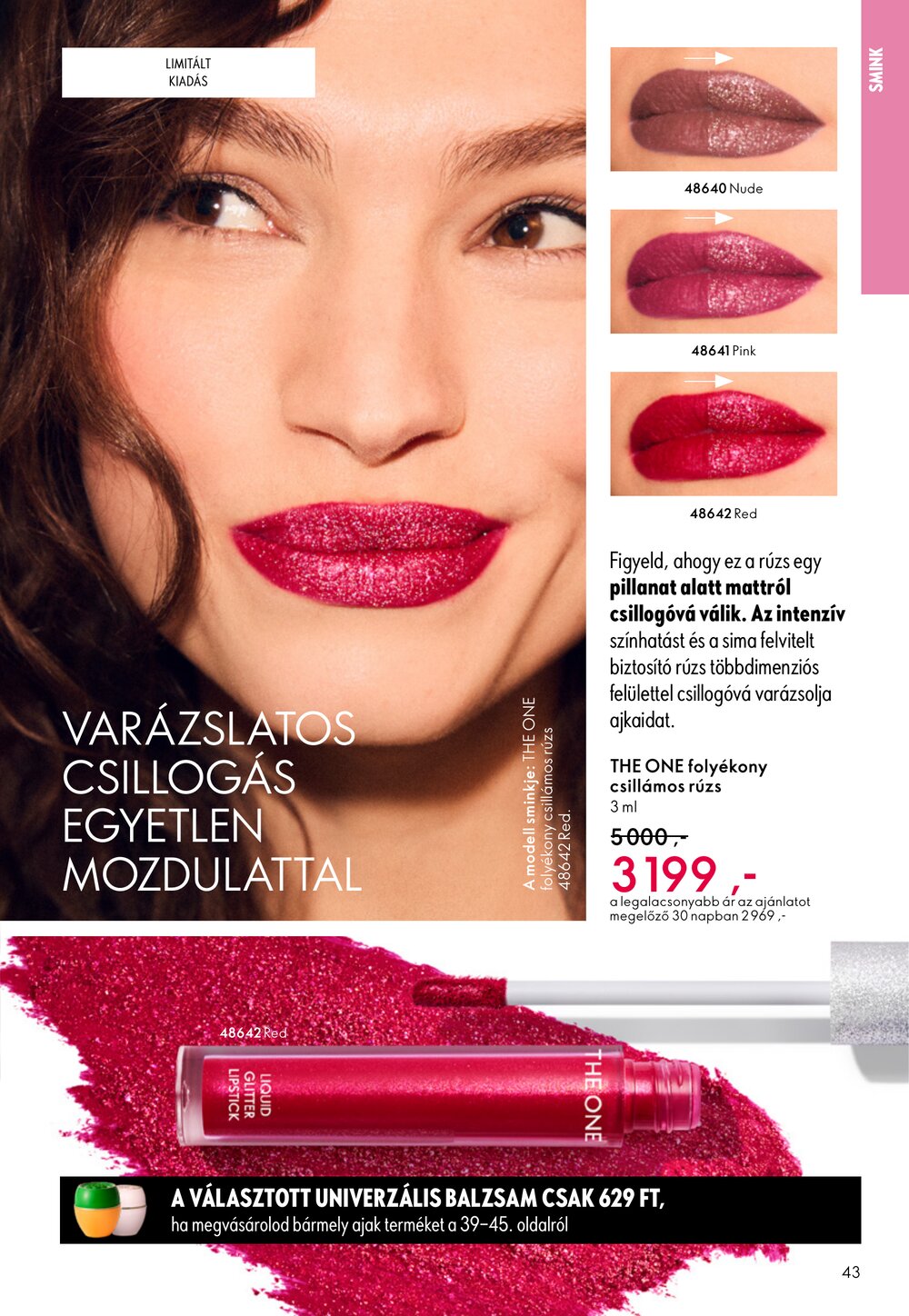 Oriflame akciós újság 2026.02.11-től - 43. oldal.