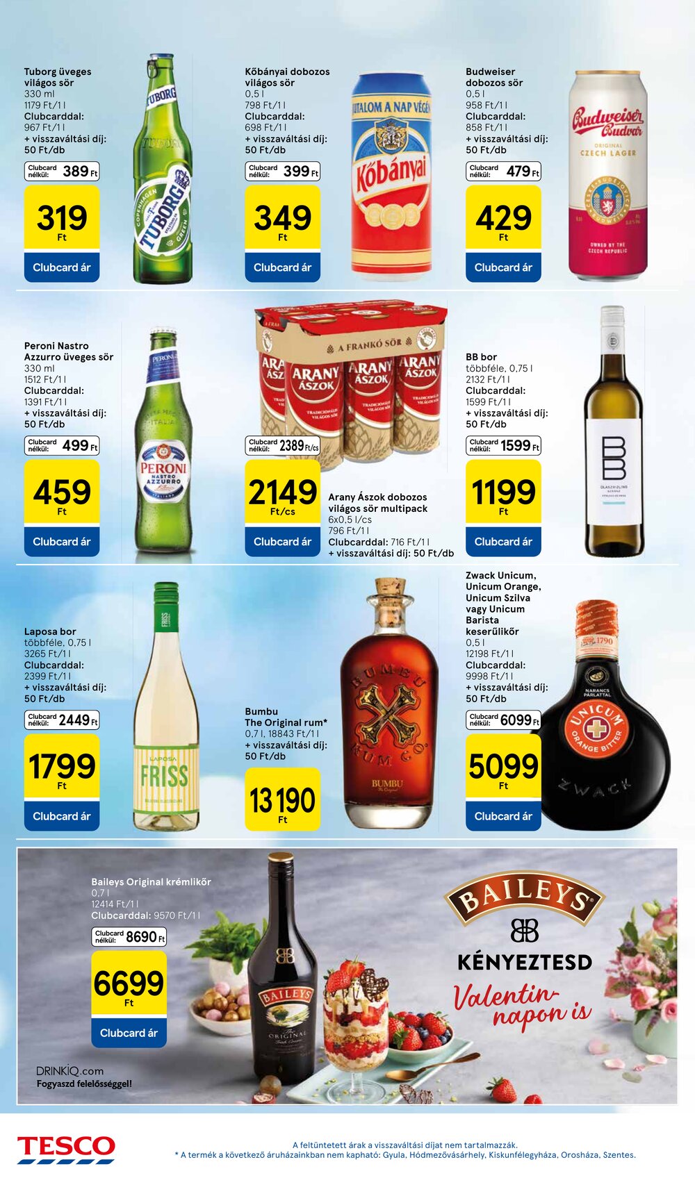 Tesco akciós újság 2026.02.12-től - 28. oldal.