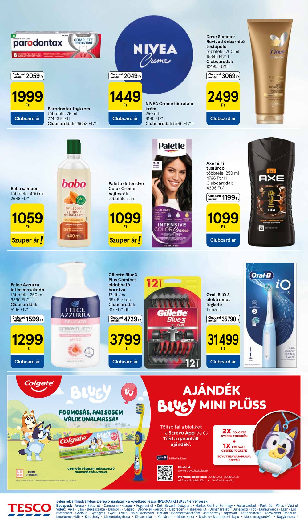 Tesco akciós újság 2026.02.12-től - 30. oldal.