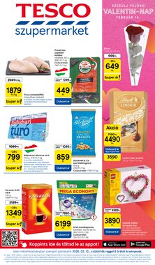 Tesco akciós újság 2026.02.12-től