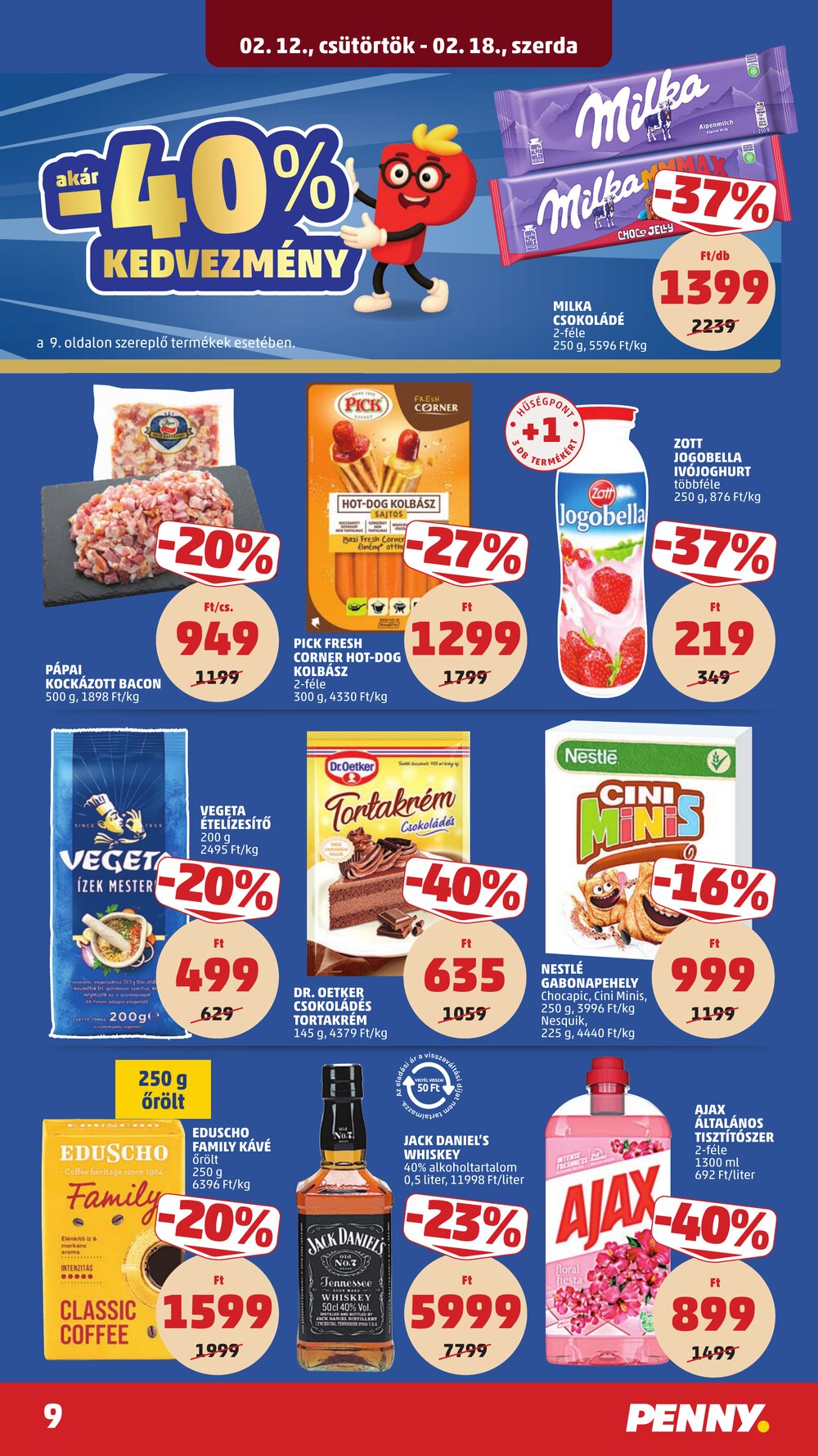 Penny Market akciós újság 2026.02.12-től - 11. oldal.