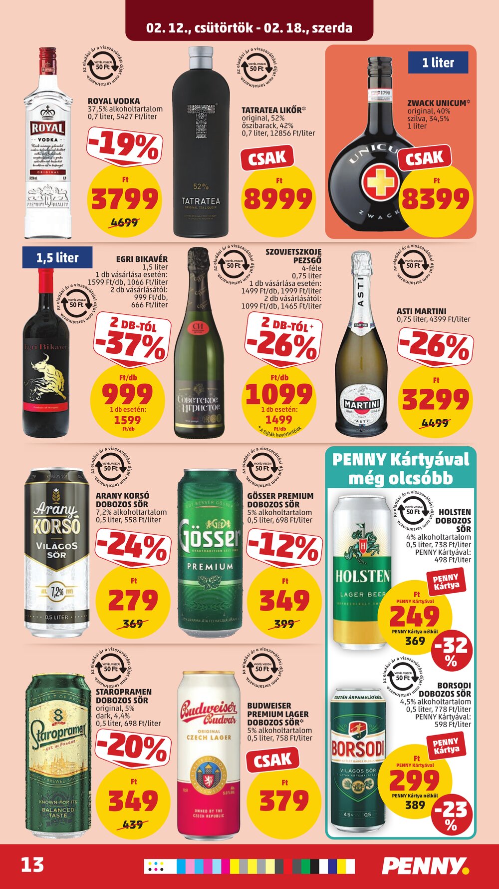 Penny Market akciós újság 2026.02.12-től - 17. oldal.