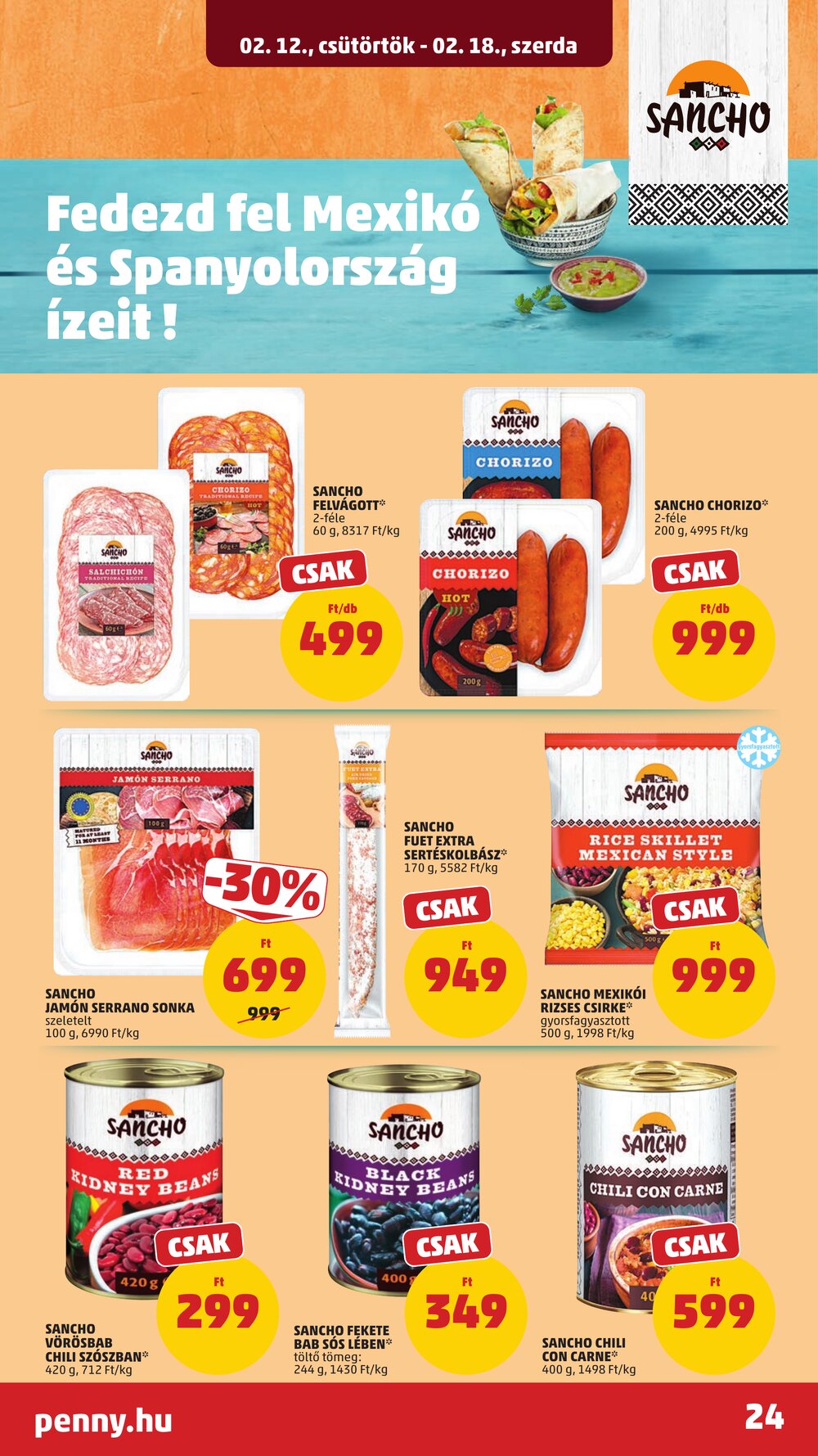 Penny Market akciós újság 2026.02.12-től - 28. oldal.