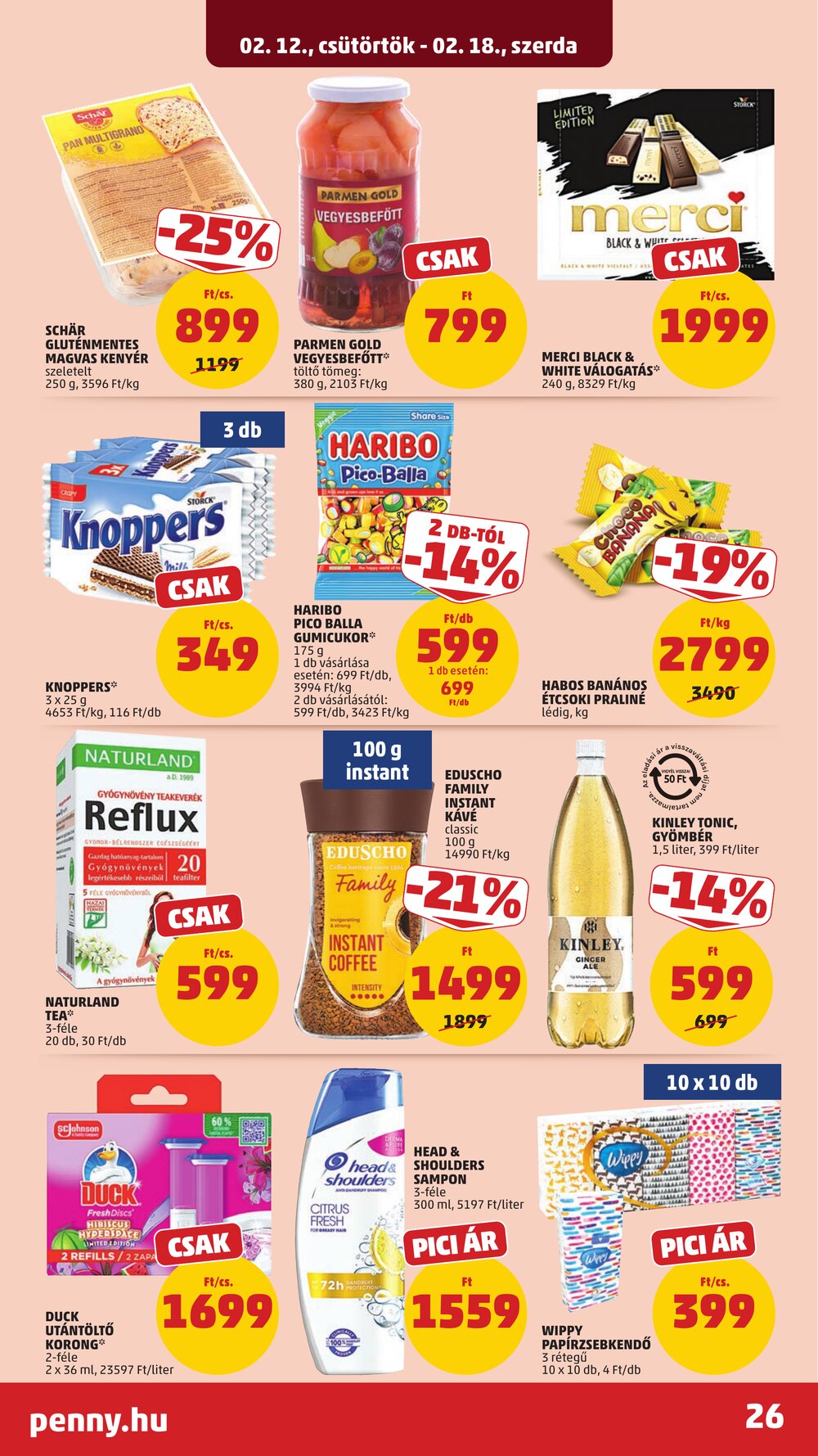 Penny Market akciós újság 2026.02.12-től - 30. oldal.