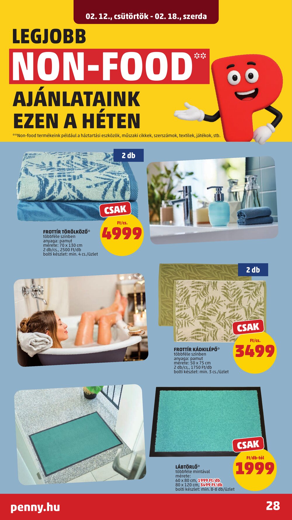Penny Market akciós újság 2026.02.12-től - 32. oldal.