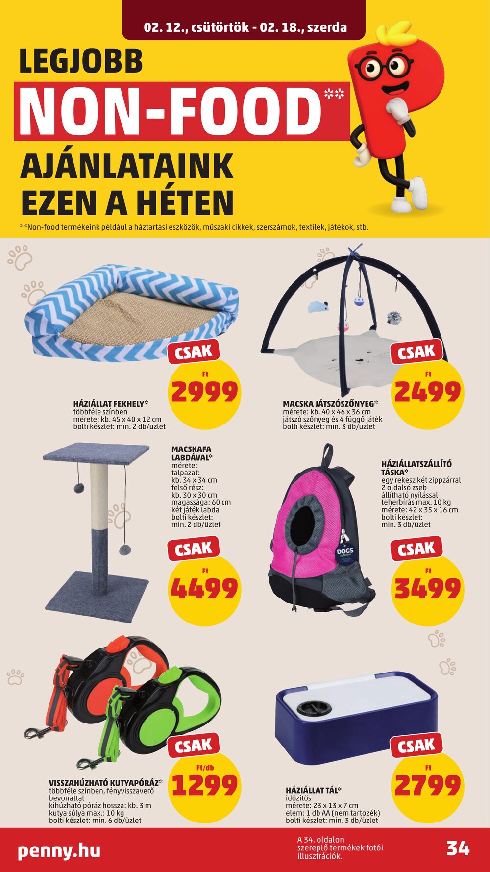 Penny Market akciós újság 2026.02.12-től - 38. oldal.