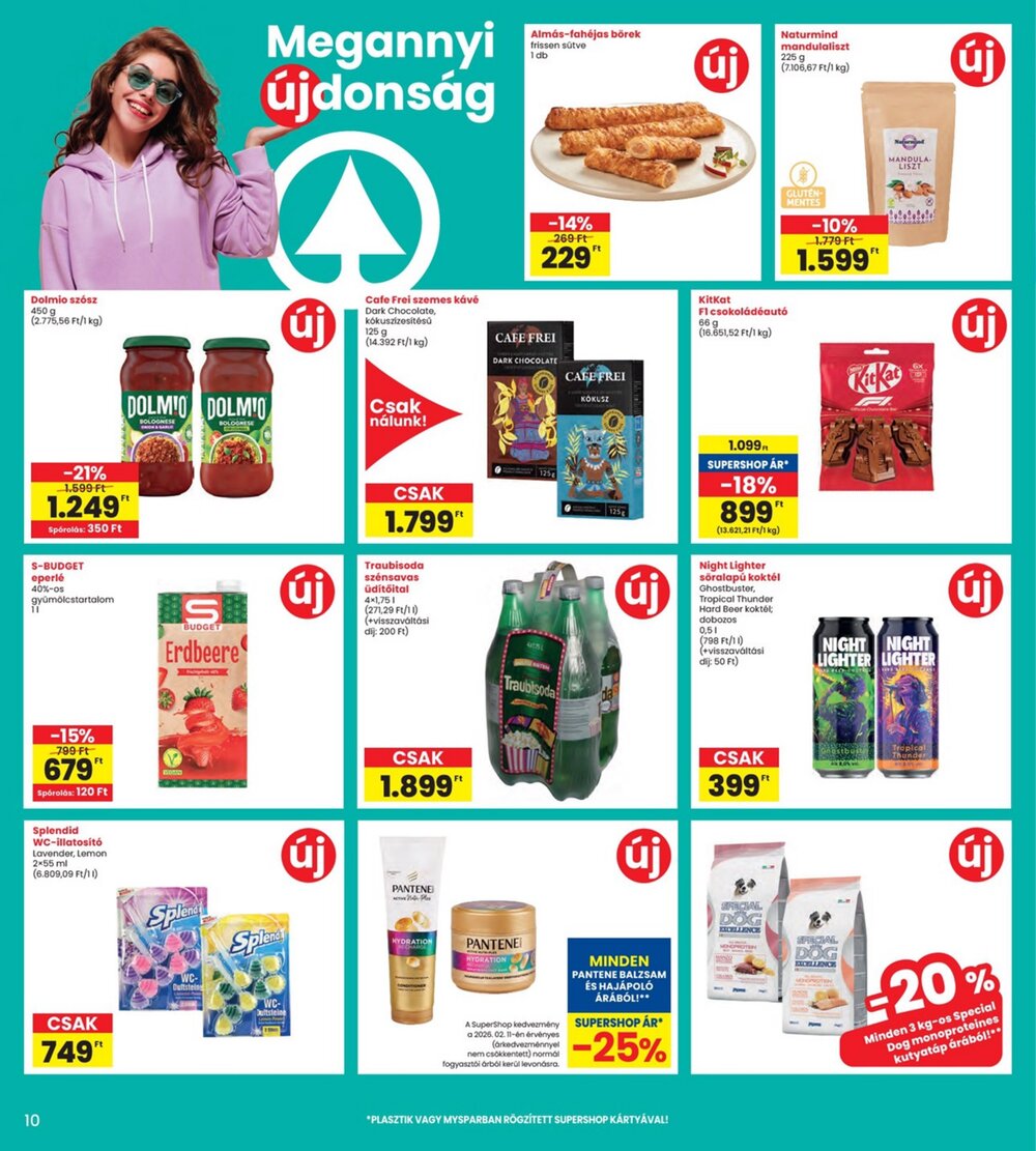 Interspar akciós újság 2026.02.12-től - 10. oldal.