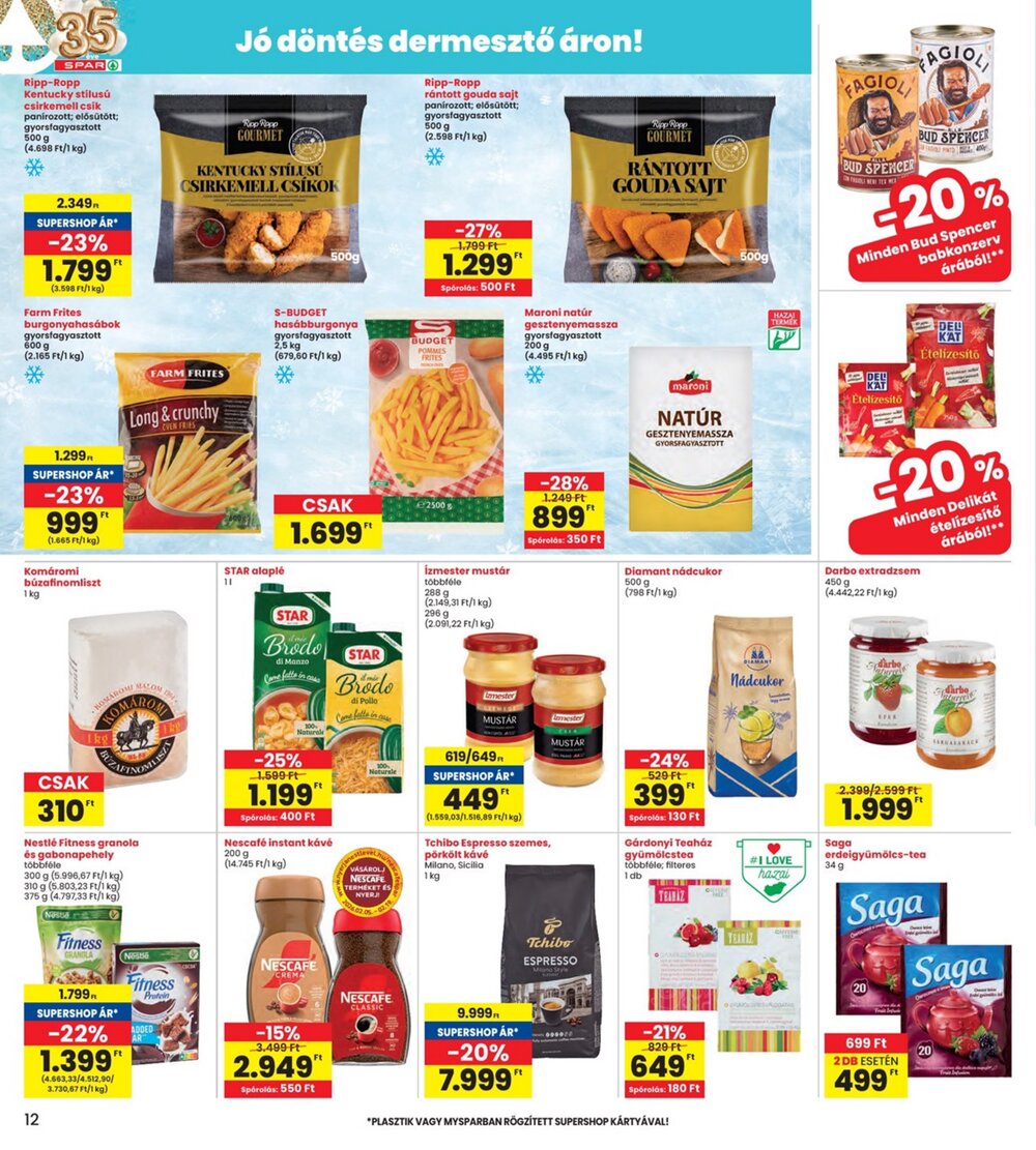 Interspar akciós újság 2026.02.12-től - 12. oldal.