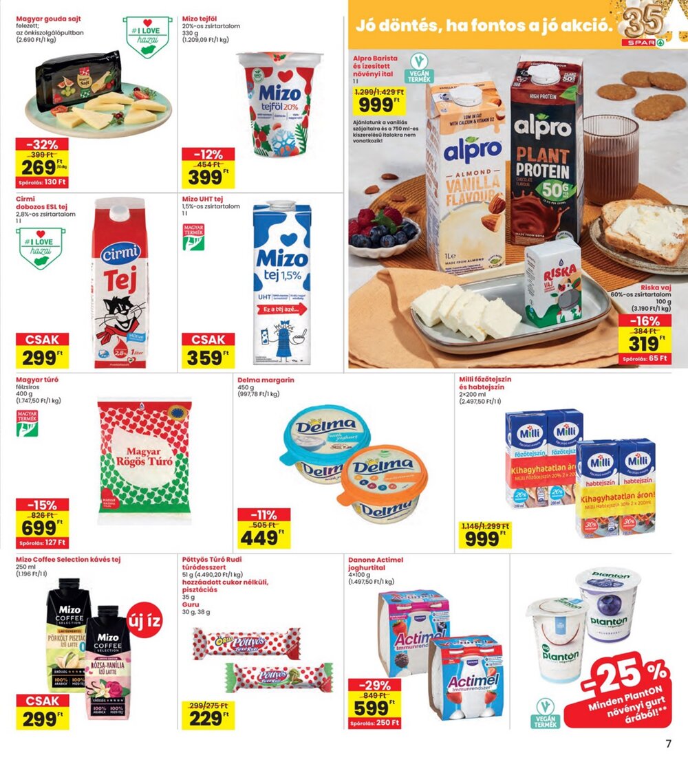 Interspar akciós újság 2026.02.12-től - 7. oldal.