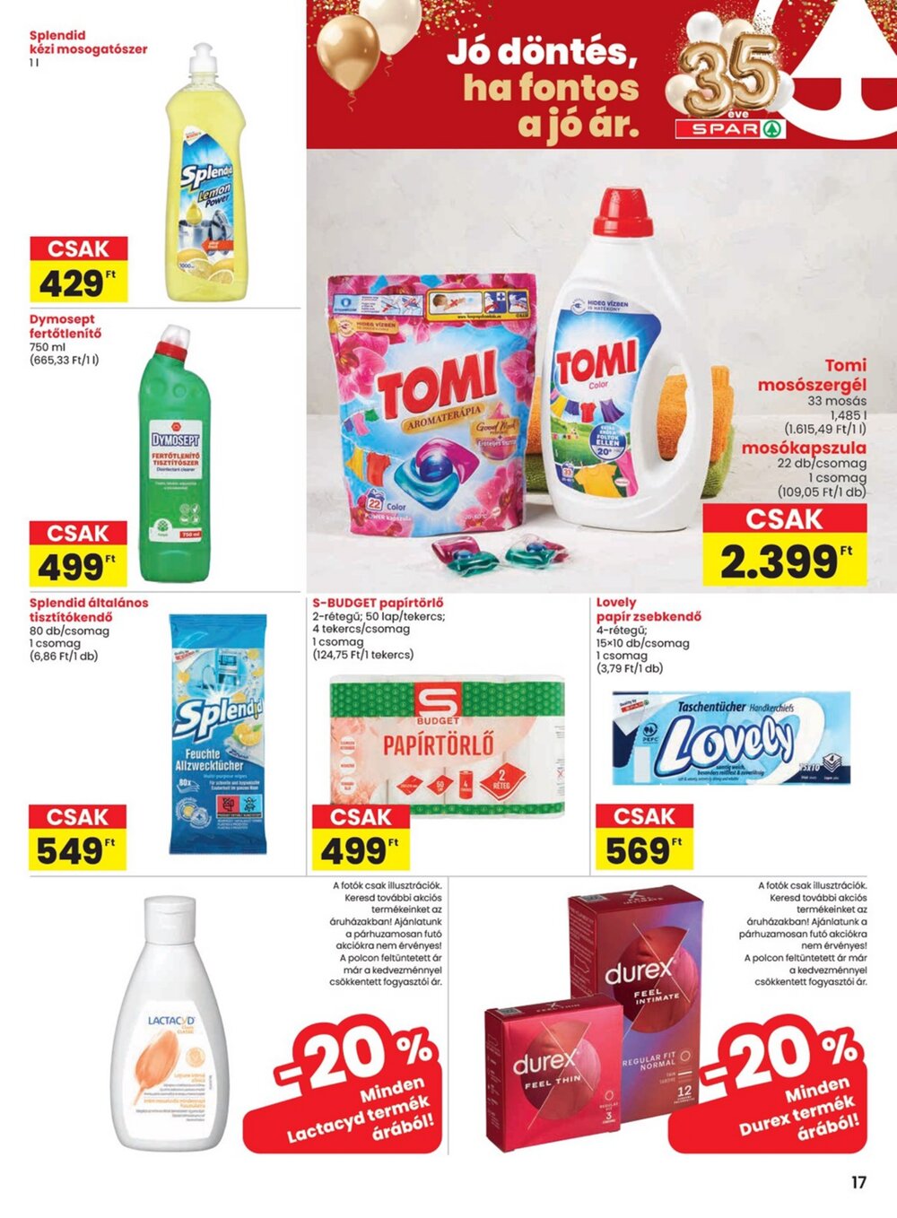 Spar akciós újság 2026.02.12-től - 17. oldal.