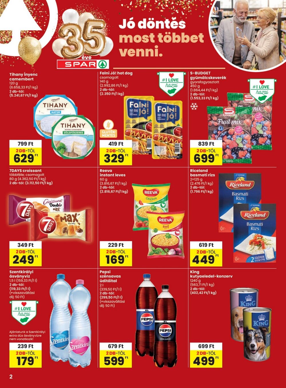 Spar akciós újság 2026.02.12-től - 2. oldal.
