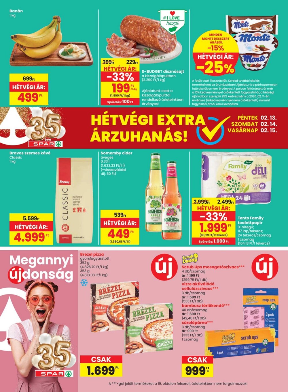 Spar akciós újság 2026.02.12-től - 20. oldal.