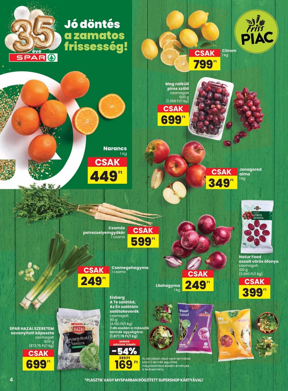 Spar akciós újság 2026.02.12-től - 4. oldal.