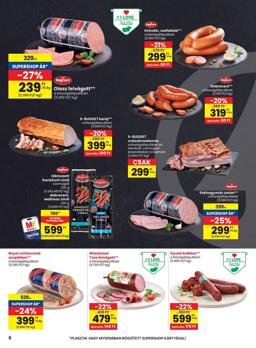 Spar akciós újság 2026.02.12-től - 6. oldal.