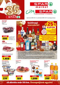 Spar Market akciós újság 2026.02.12-től