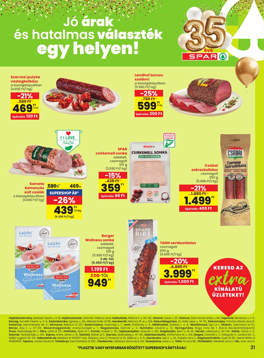 Spar Extra akciós újság 2026.02.12-től - 2. oldal.
