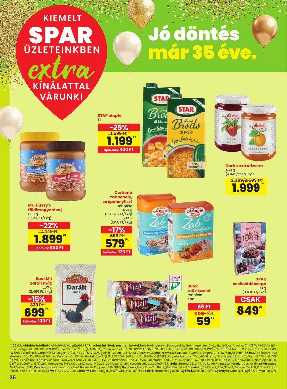 Spar Extra akciós újság 2026.02.12-től - 7. oldal.