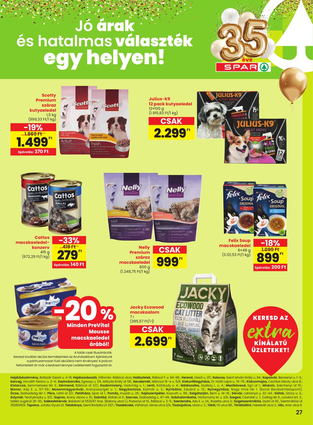 Spar Extra akciós újság 2026.02.12-től - 8. oldal.