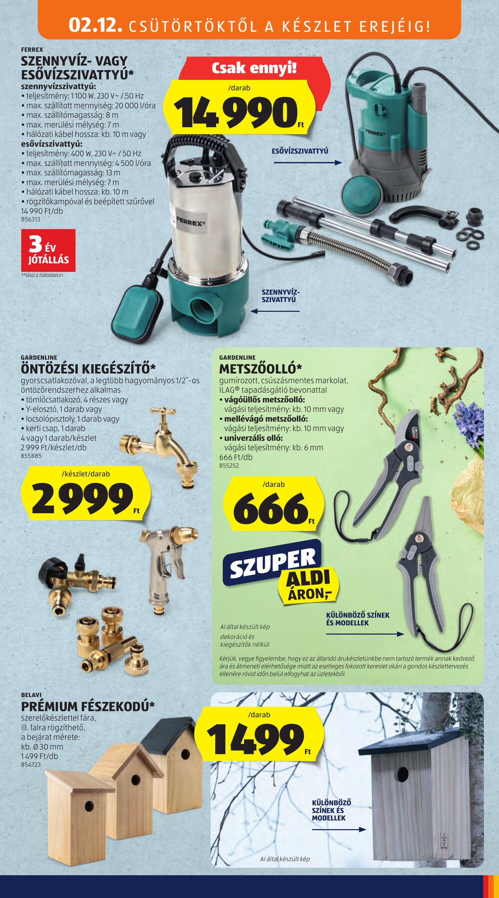 Aldi akciós újság 2026.02.12-től - 9. oldal.