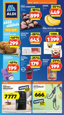 Aldi akciós újság 2026.02.12-től