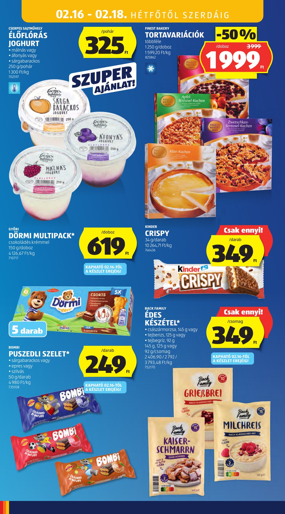 Aldi akciós újság 2026.02.12-től - 30. oldal.