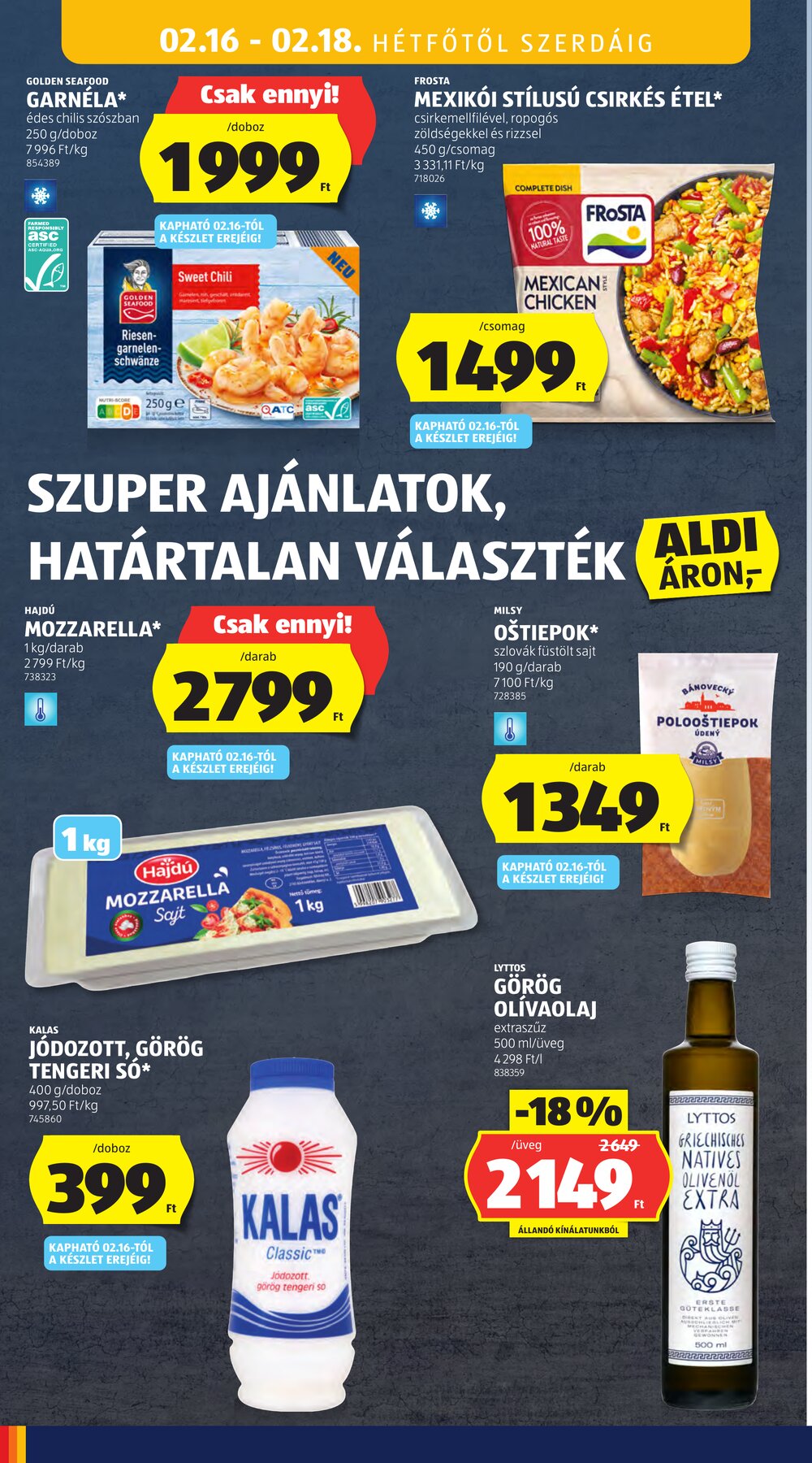 Aldi akciós újság 2026.02.12-től - 36. oldal.