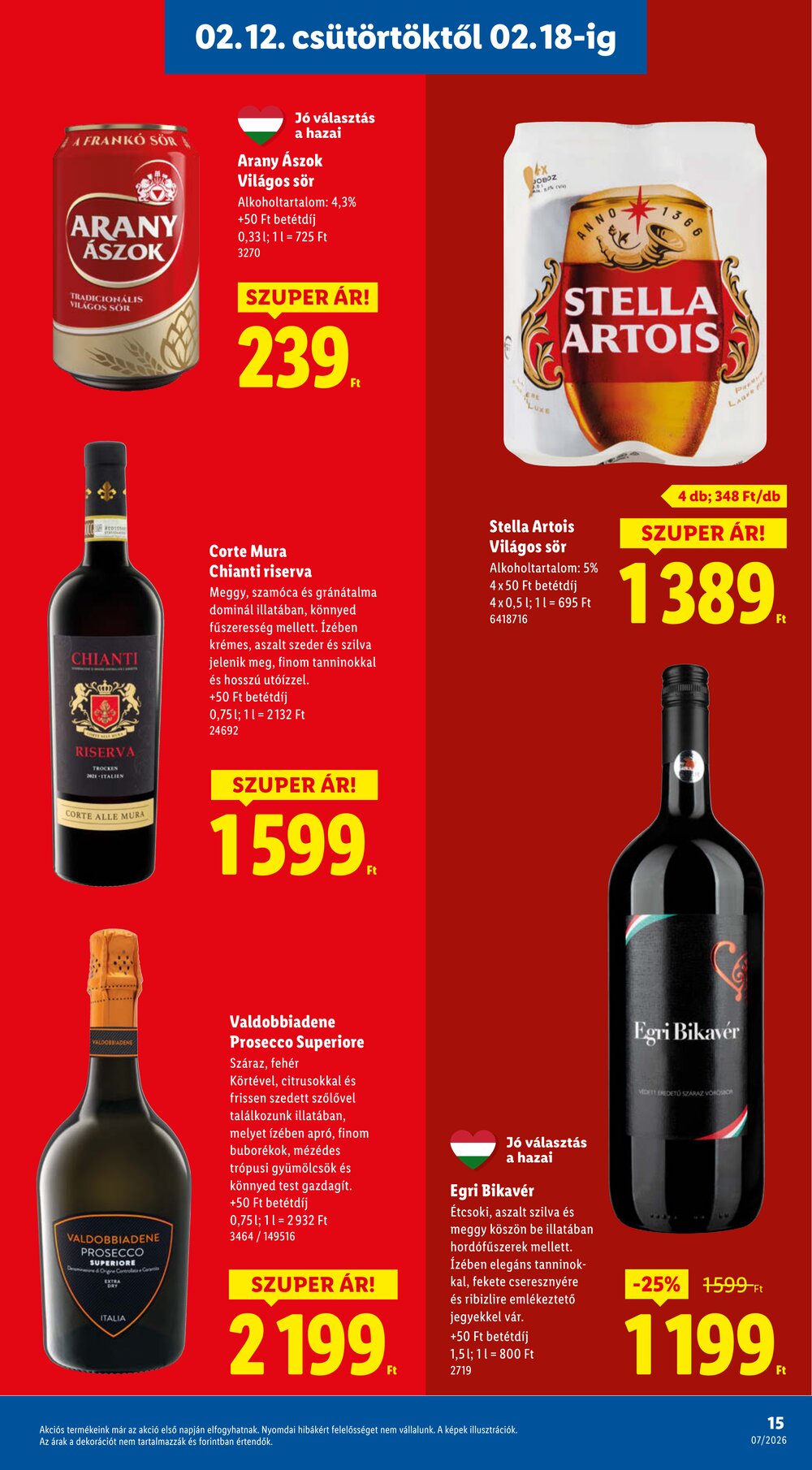 Lidl akciós újság 2026.02.12-től - 13. oldal.