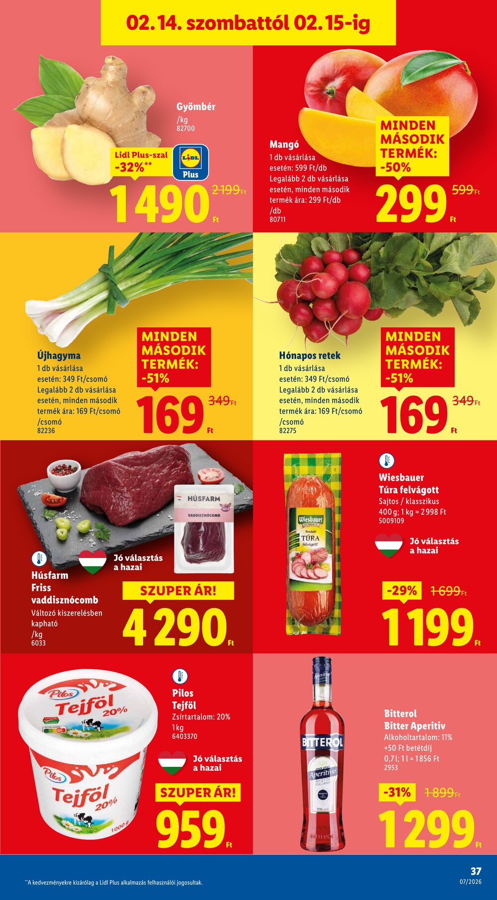 Lidl akciós újság 2026.02.12-től - 37. oldal.