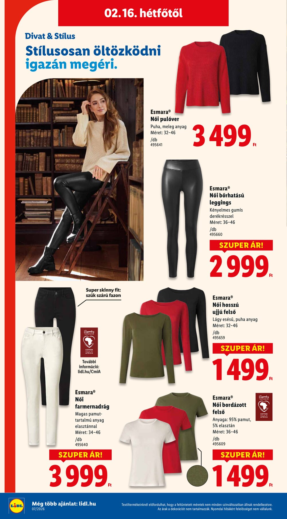 Lidl akciós újság 2026.02.12-től - 44. oldal.