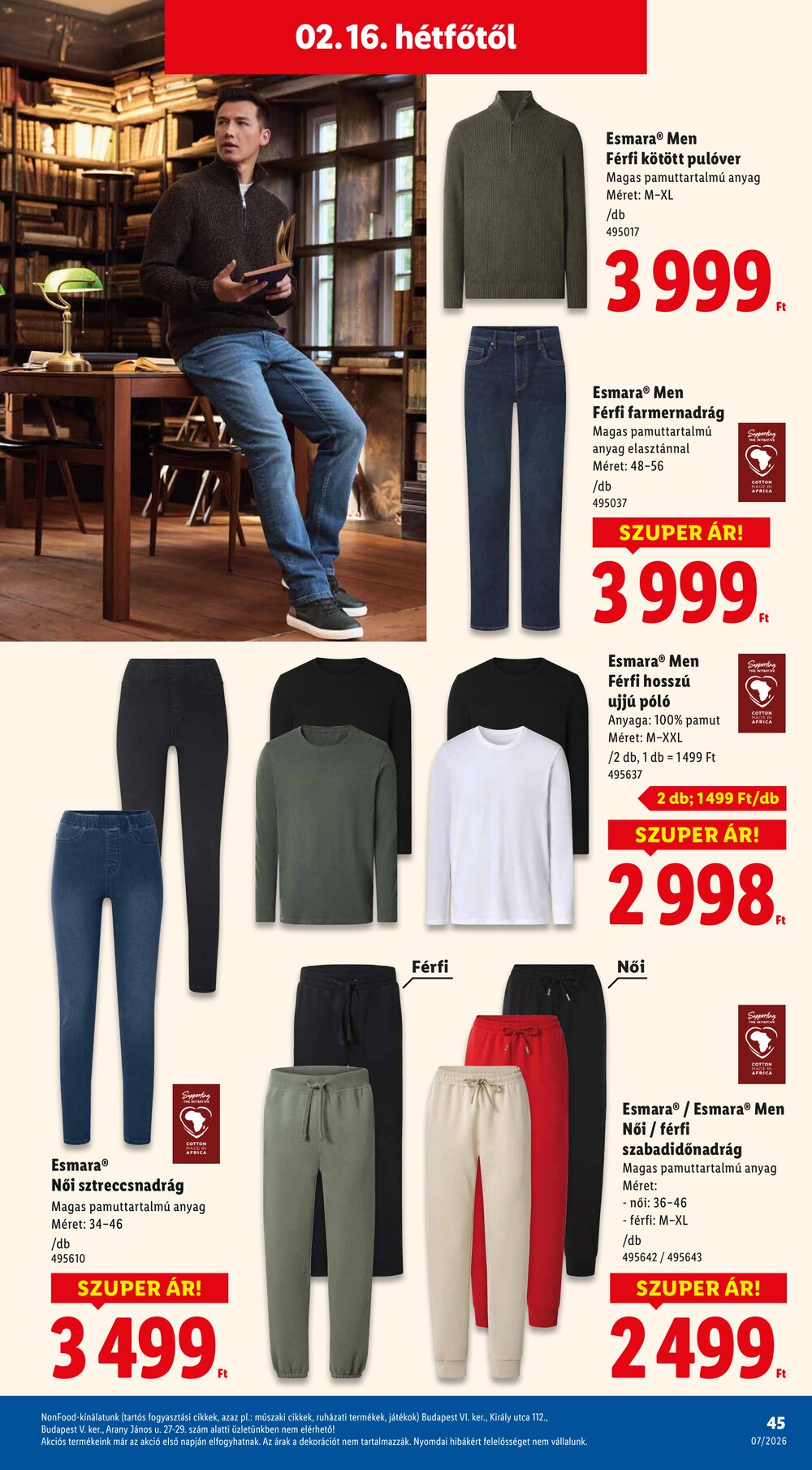 Lidl akciós újság 2026.02.12-től - 45. oldal.