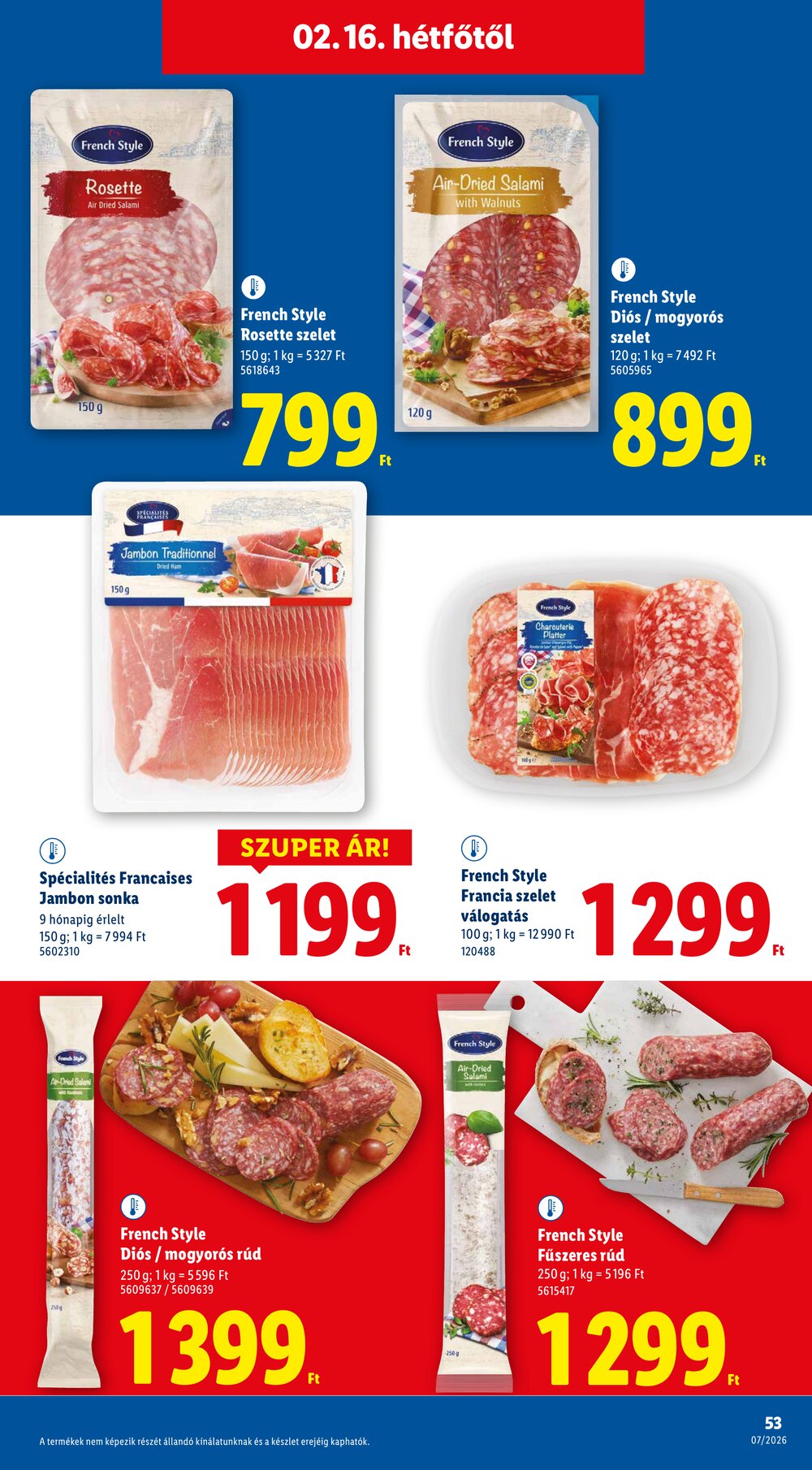 Lidl akciós újság 2026.02.12-től - 53. oldal.