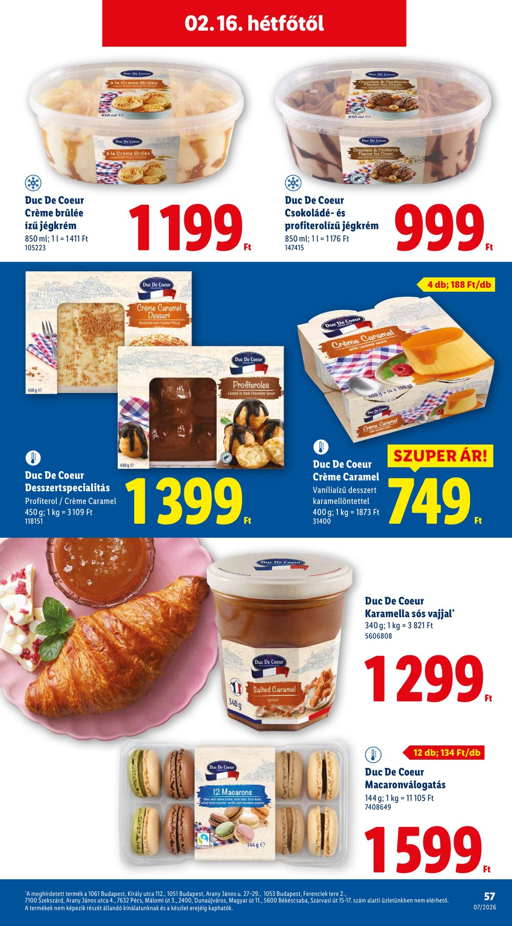 Lidl akciós újság 2026.02.12-től - 57. oldal.