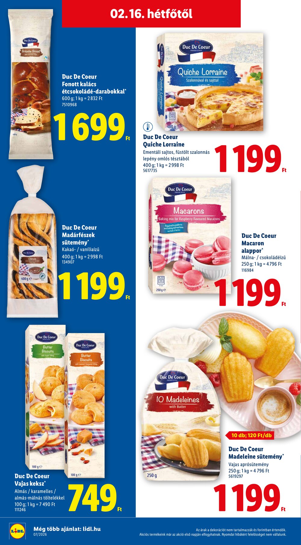 Lidl akciós újság 2026.02.12-től - 58. oldal.